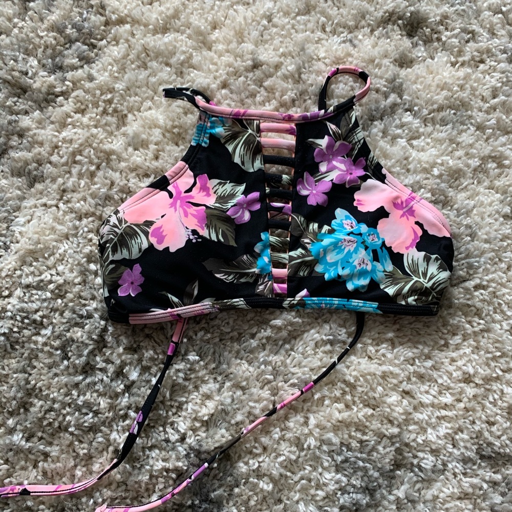 InMocean Tropical Print Swim Suit Bikini Top